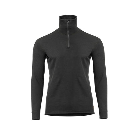 Aclima - WoolTerry 220g Herre Polo // Sort-1-XtraGrej