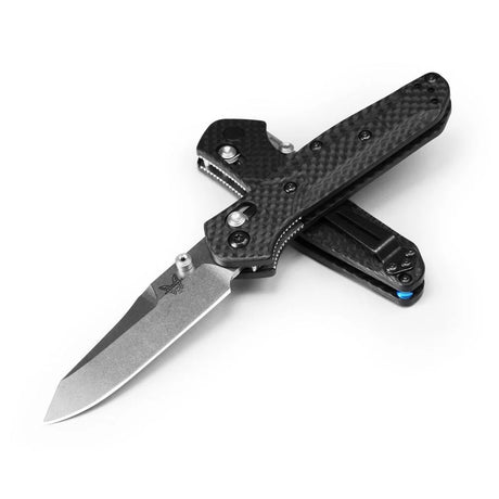 Benchmade - Mini Osborne 945-2 Foldekniv Carbon-2-XtraGrej