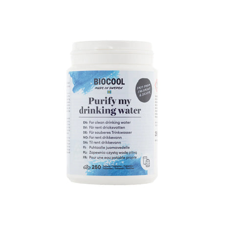 BioCool - CleanWater Purify Vandrensningstabletter (250 stk)-1-XtraGrej