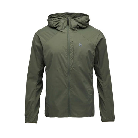 Black Diamond - Alpine Start Herre Hoodie // Olivengrøn-1-XtraGrej