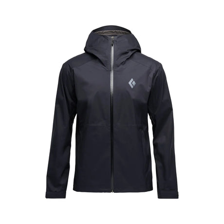 Black Diamond - FINELINE STRETCH Regnjakke // Sort-1-XtraGrej