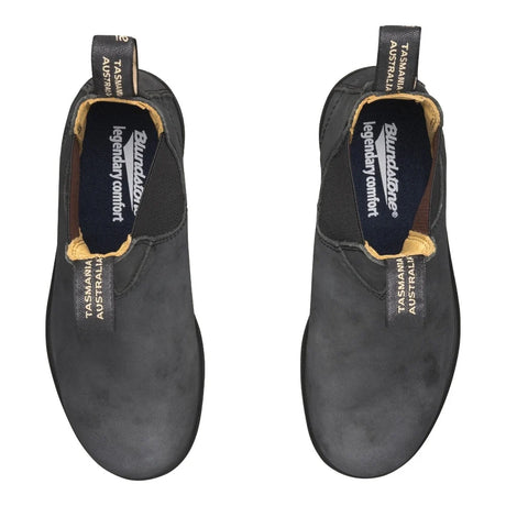 Blundstone - 587 Classic Rustic Black Chelsea Støvler-4-XtraGrej