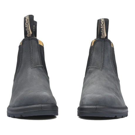 Blundstone - 587 Classic Rustic Black Chelsea Støvler-5-XtraGrej