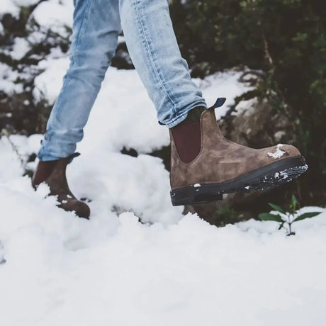 Blundstone - Chelsea Støvle #584 Vinterstøvle // Rustic Brown-5-XtraGrej