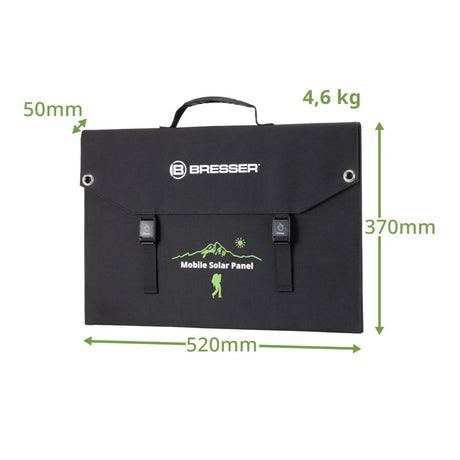 Bresser - Mobile Solar Solcellepanel 120W-6-XtraGrej