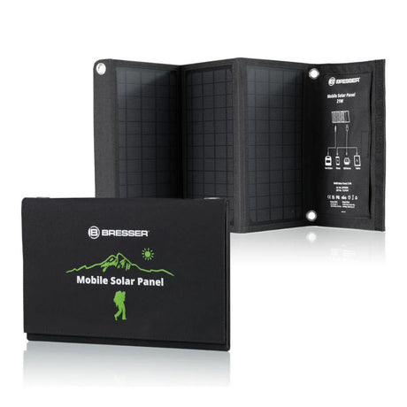 Bresser - Mobile Solar Solcellepanel 21W-1-XtraGrej