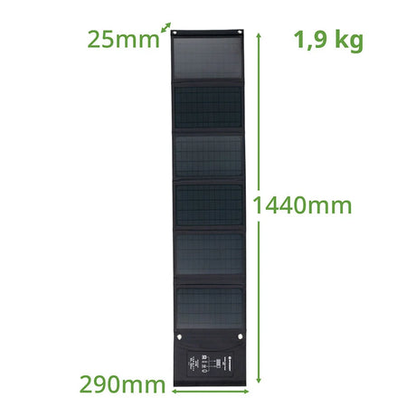 Bresser - Mobile Solar Solcellepanel 40W-3-XtraGrej