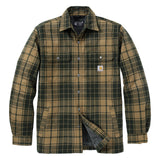 Carhartt - Flannel Sherpa Foret Skjortejakke // Night Fatigue-1-XtraGrej