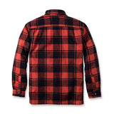 Carhartt - Flannel Sherpa-Lined Skjorte // Rød Okker-3-XtraGrej