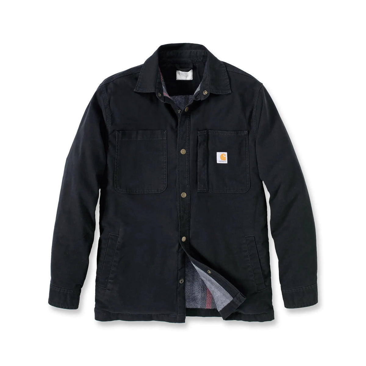Carhartt - Fleece Foret Skjortejakke // Sort-1-XtraGrej