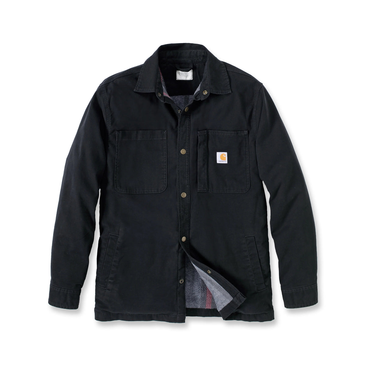 Carhartt - Fleece Foret Skjortejakke // Sort-1-XtraGrej