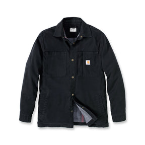 Carhartt - Fleece Foret Skjortejakke // Sort-1-XtraGrej