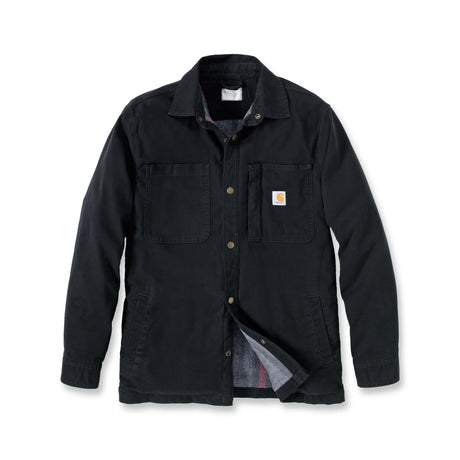 Carhartt - Fleece Foret Skjortejakke // Sort-1-XtraGrej