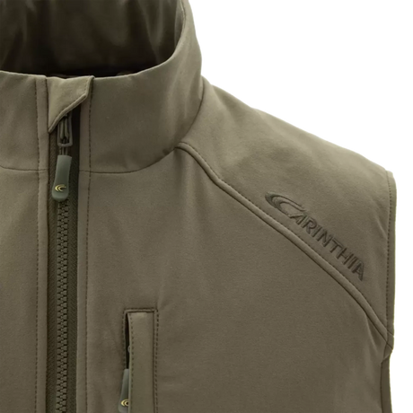 Carinthia - Loftshell Climate Vest // Olive-3-XtraGrej
