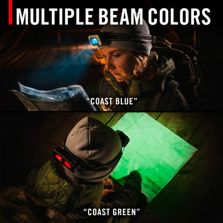 Coast - RL35R Genopladelig Pandelampe Med Stemmestyring 1100 Lumen-6-XtraGrej