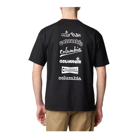 Columbia - Burnt Lake Graphic Herre T-Shirt // Sort-3-XtraGrej