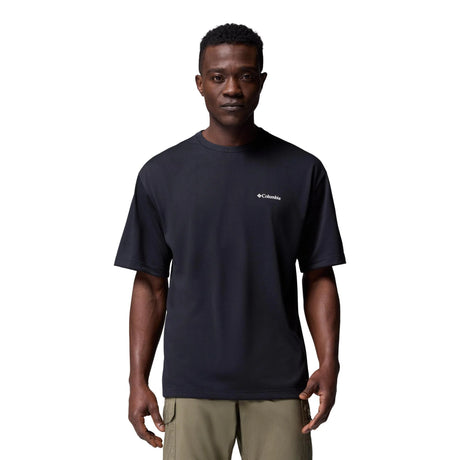 Columbia - Cedar Trail Back Graphic T-shirt // Sort-1-XtraGrej