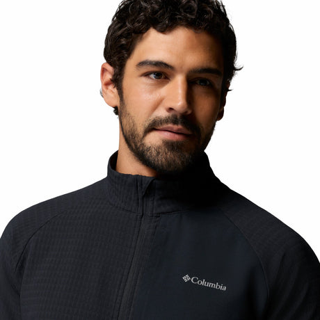 Columbia - Superior Summit Grid Full Zip Fleece // Sort-5-XtraGrej