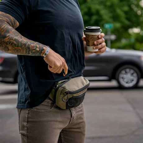 Eberlestock - Bando Bag XL Bæltetaske // Military Green-7-XtraGrej