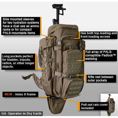 Eberlestock - Operator Pack Rygsæk 97,5L // MultiCam-2-XtraGrej