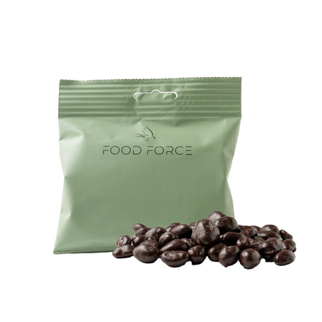 Food Force - Peanuts I Mørk Chokolade 50 g (301 kcal)-1-XtraGrej