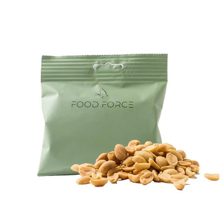 Food Force - Ristede og Saltede Peanuts 50 g (313 kcal)-1-XtraGrej