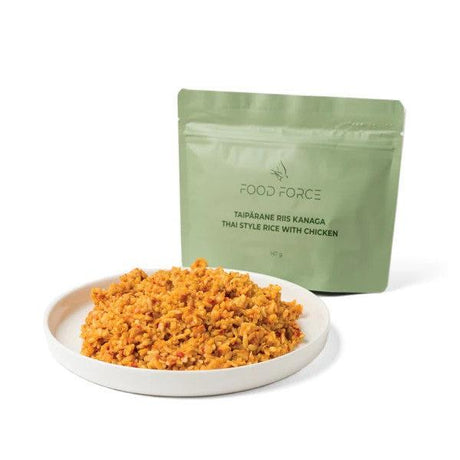 Food Force - Thailandsk Ris Med Kylling 147 g (585 kcal)-1-XtraGrej