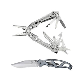 Gerber - Suspension NXT Multi-Tool & Paraframe Mini Kniv-1-XtraGrej