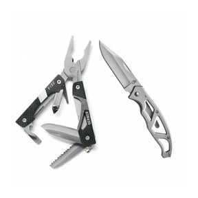 Gerber - Vise Multi-Tool & Mini Paraframe Kniv-1-XtraGrej