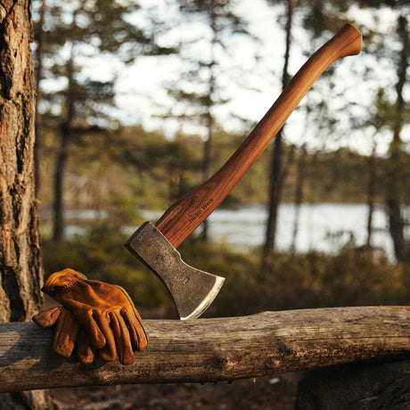 Helko Werk - Traditional Black Forest Woodworker Økse - 60 cm-4-XtraGrej