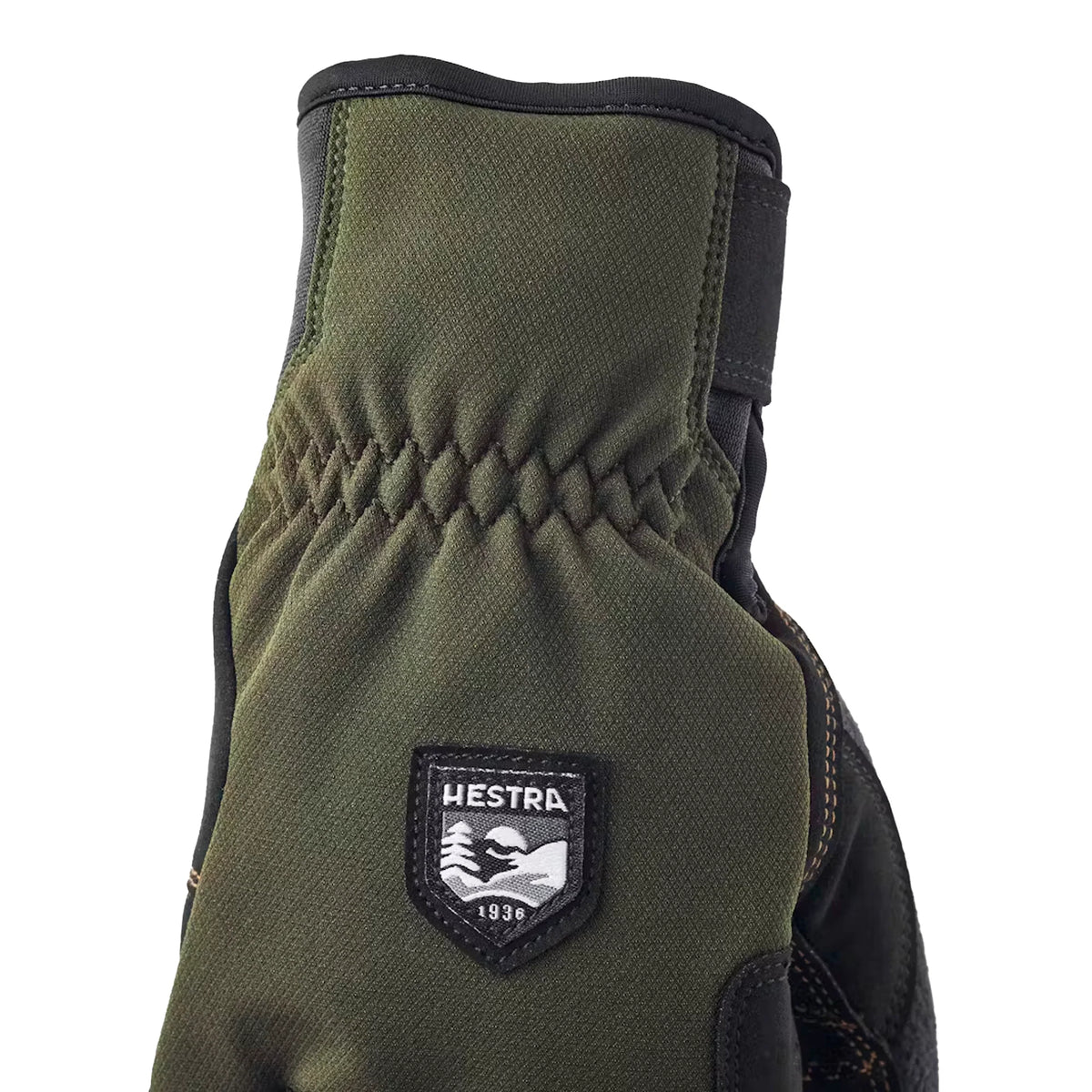 Hestra - Ergo Grip Wool Touring - 5 finger // Dark Forest/Sort-2-XtraGrej