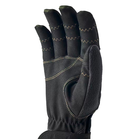 Hestra - Ergo Grip Wool Touring - 5 finger // Dark Forest/Sort-3-XtraGrej