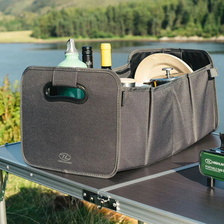 Highlander - Sherpa Foldbar Opbevarings Boks // Grå-5-XtraGrej