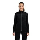 Aclima - FleeceWool Dame Jakke // Jet Black-1-XtraGrej