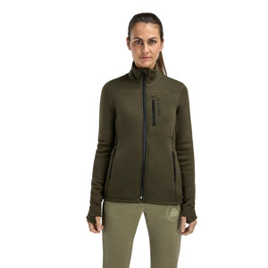Aclima - FleeceWool Dame Jakke // Tarmac-1-XtraGrej