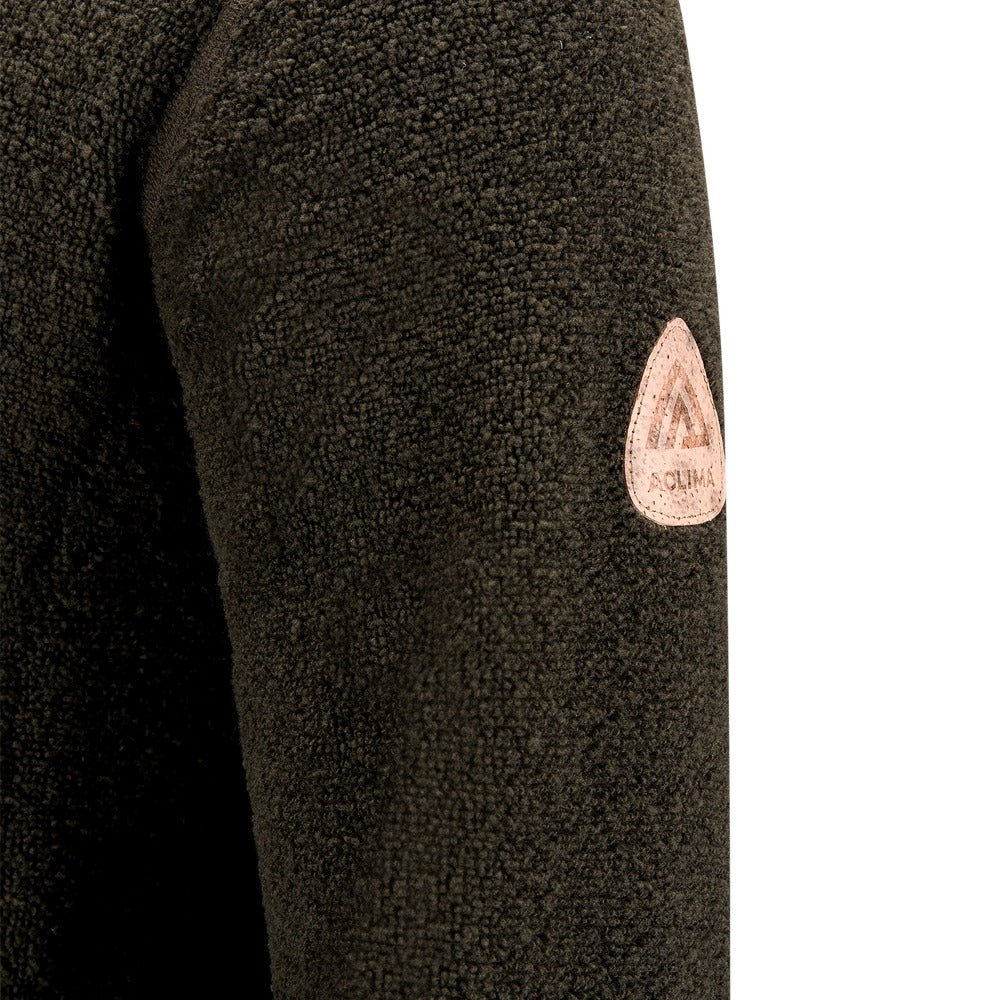 Aclima - ReBorn Terry 400g Unisex Pullover // Forest Melange