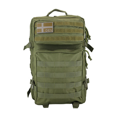 K-Force - Tactical Assault Rygsæk Large 40L // Olivengrøn-2-XtraGrej