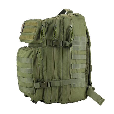 K-Force - Tactical Assault Rygsæk Large 40L // Olivengrøn-3-XtraGrej