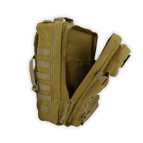 K-Force - Tactical Assault Rygsæk Large 40L // Sand / Ørken-5-XtraGrej