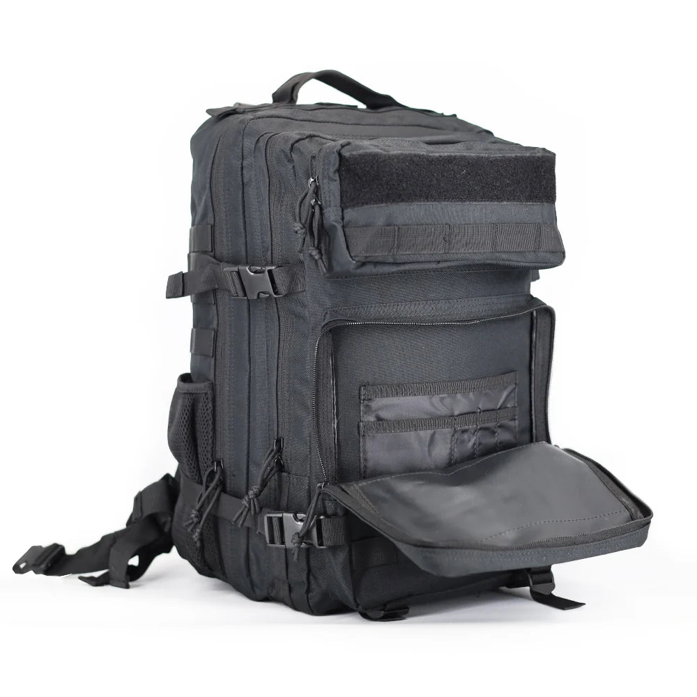 K-Force - Tactical Explorer Rygsæk 40L // Sort-4-XtraGrej