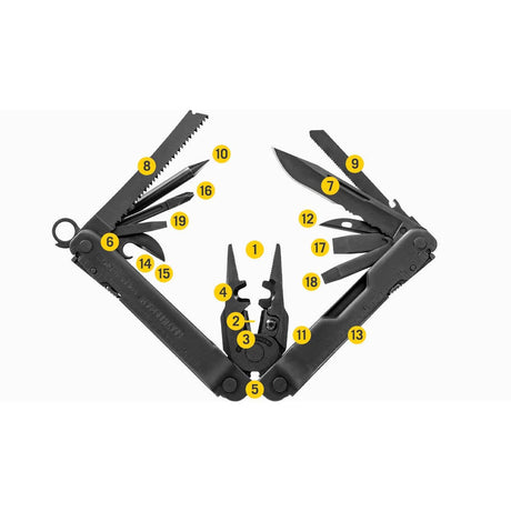 Leatherman - Super Tool 300 EOD // Black Oxide-5-XtraGrej
