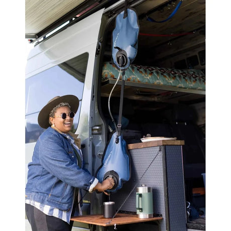 LifeStraw - Peak Series Gravity Vandfilter System 8L + 8L // Dark Mountain Gray-4-XtraGrej
