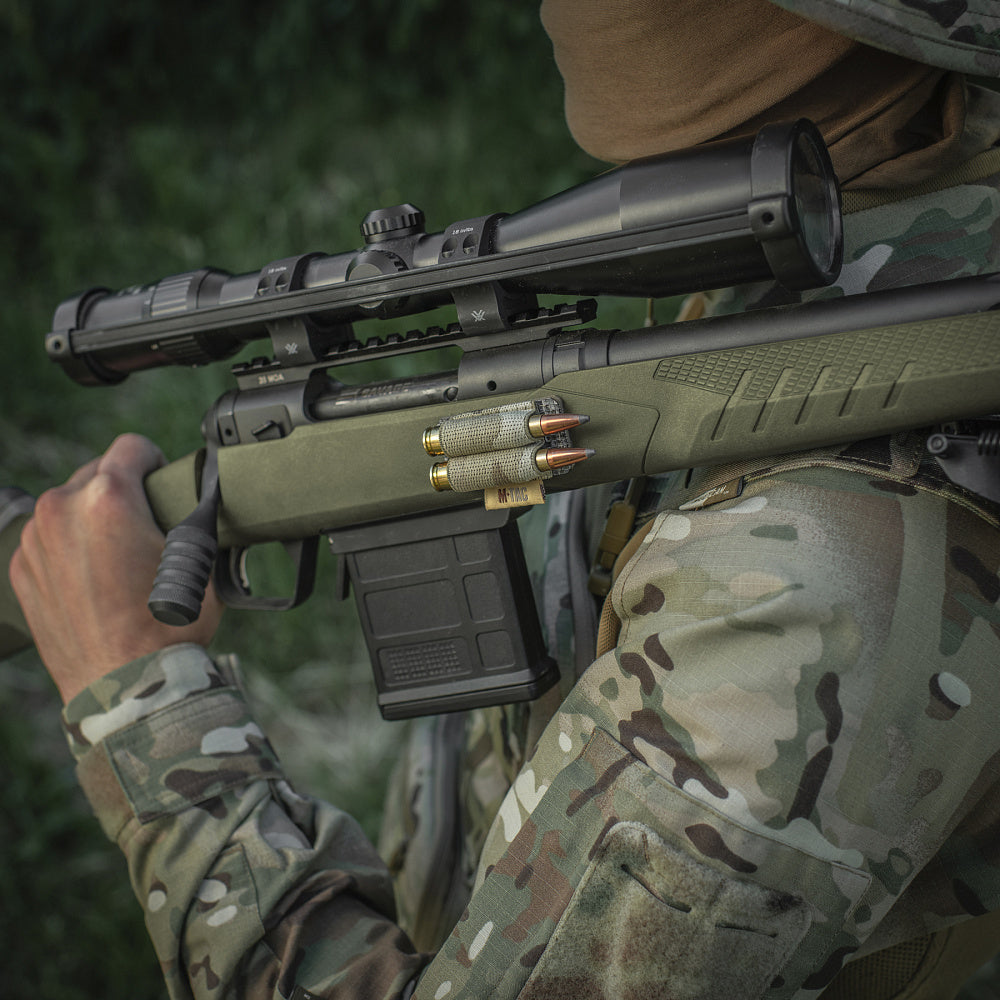 M-Tac patronhållare med kardborre för 2 patroner kal. .308