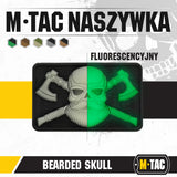 M-tac skäggig dödskalle 3d pvc