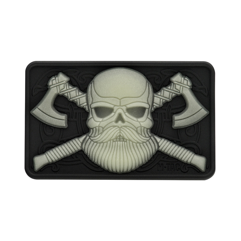 M-tac skäggig dödskalle 3d pvc