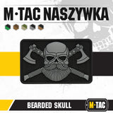 M-tac skäggig dödskalle 3d pvc