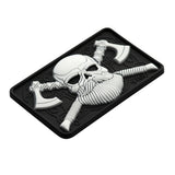 M-tac skäggig dödskalle 3d pvc
