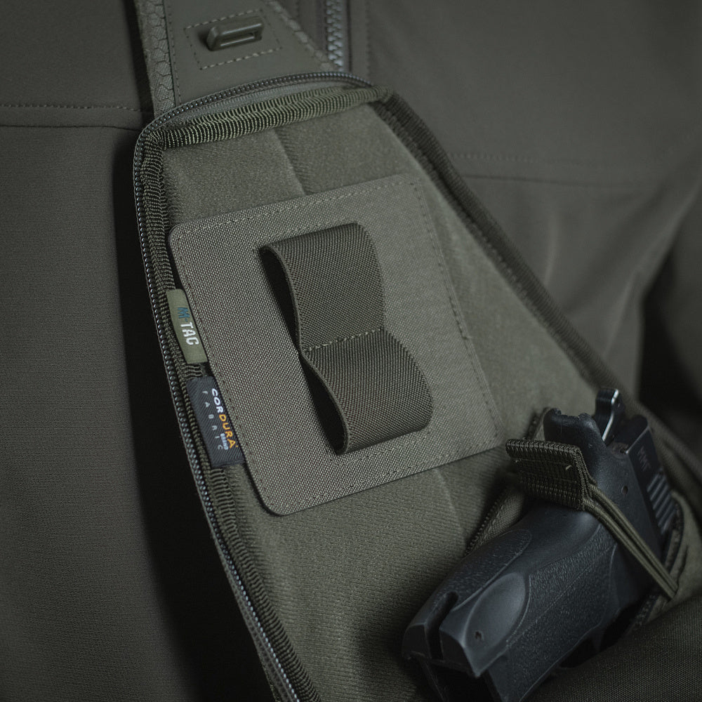 M-Tac dubbel magasinficka med hook-baksida