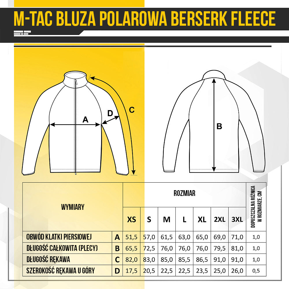 M-Tac Fleece Berserk-jacka