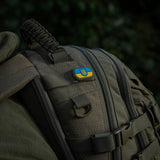 M-Tac MOLLE-patch ukrainsk flagga med vapensköld PVC